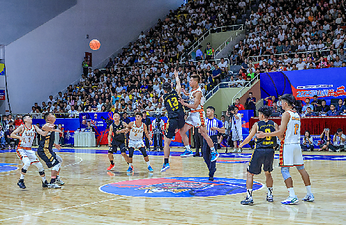 四川凉山禁毒防艾篮球赛开赛