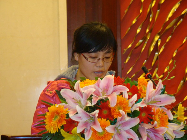 中央民族大学进行经验介绍